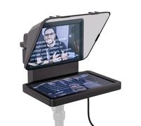 Elgato Prompter - Teleprompter con schermo integrato, YouTube, Twitch, Zoom, Teams e altro, supporta DSLR/Webcam/Smartphone, visualizzazione del monitor Drag & Drop, funziona con Mac/PC & Stream Deck