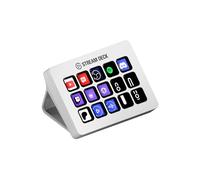 Elgato Stream Deck MK.2 White - Controller da studio, 15 tasti macro, attiva azioni nelle app e in software quali OBS, Twitch, YouTube e altro, funziona con Mac e PC
