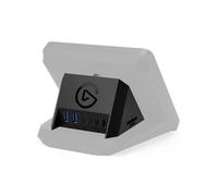 Elgato USB Hub per Stream Deck +, Adattatore multiporta | 2x USB-A, 2x USB-C 5Gb/s, lettore schede SD/microSD, power delivery 100W, plug and play, PC/Mac