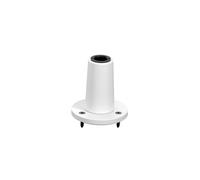 Elgato Wave Desk Plate White - Supporto a flangia per bracci microfono, facile montaggio con viti, senza morsetti o fori, vite di fissaggio da 1/4" - per scrivanie e tavoli in legno