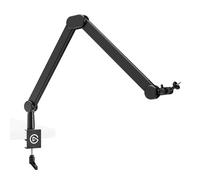 Elgato Wave Mic Arm MK.2, braccio microfonico da studio | Regolabile in altezza o a profilo basso, funzionamento silenzioso, design slim in metallo, morsetto imbottito