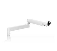 Elgato Wave Mic Arm Pro White - Braccio per Microfono a Profilo Basso Girevole a 360° con Molla a Gas, Compatibile con Microfoni Elgato/Shure SM7B/Rode/Blue Yeti & altri - Per Trasmissione/Podcast