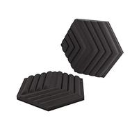 Elgato Wave Panels Extension Set (Nero) - 2 pannelli fonoassorbenti, schiuma a doppia densità, telai EasyClick proprietari, design modulare, facile installazione e rimozione