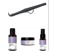 ELGON Ferro Arricciacapelli Conico 16-32 Mm Retro'Upgrade Rup066c/conic Piu' Kit Hidra Curly Routine Da 50 Ml Shampoo Mask E Hidra Spray