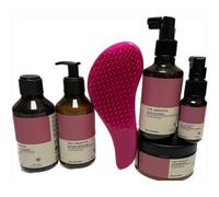 ELGON Kit Completo Anticrespo Yes Smooth Con Shampoo 250,Mask,250,Conditioner,200,Magic Coat Spray Da 50 E 200 Ml In Omaggio Spazzola Kolortangle Piu' Phon Lmove Air 9000 Black 2100 Watt