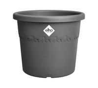 Elho Algarve Cilindro 30 cm - Grande vaso per piante da esterno - Fioriere - 100% plastica riciclata - Nero/Anthracite