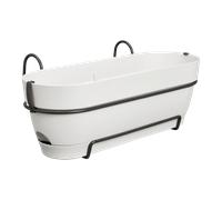 elho all-in-1 vibia campana through - 50 cm - Bianco seta