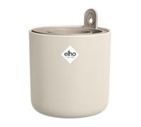 Elho Amazing Avocado Pot 12 - Vaso per Coltura E Raccolta - Ø 12.0 x H 12.1 cm - Bianco/Bianco Lino