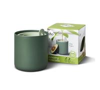 Elho Potto Floore Rourna Avocado Adacchiato - Plastica - Ø16 - Verde Fogliare S_