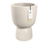 Elho Amber Coupe Round 41 White Fioriera Rotondo elho