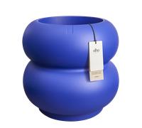 Elho Amber Roll Low 43 Royal blue Fioriera Rotondo elho