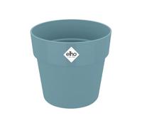 Elho B.for Original Round 14 - Vaso per Interno - Ø 13.7 x H 12.5 cm - Blu/Grigio Azurro