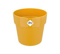 Elho B.for Original Round 25 - Vaso per Interno - Ø 24.7 x H 23.2 cm - Giallo/Ochre