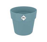 Elho B.for Original Round Mini 13 - Vaso per Interno - 100% Plastica Riciclata - Ø 12.5 x H 12.0 cm - Grigio Azurro
