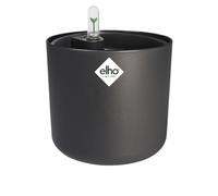 Elho B.for Soft Rotondo con sistema di irrigazione - 100% riciclata plastica - Pianta vasi interni - Ø 22 cm - Nero/Antracite