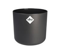 Elho B.for Soft Round 14 - Vaso per Interno - 100% Plastica Riciclata - Ø 13.8 x H 12.5 cm - Anthracite