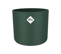 Elho B.for Soft Round 14 - Vaso per Interno - 100% Plastica Riciclata - Ø 13.8 x H 12.5 cm - Verde/Leaf Green
