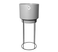 Elho B.for Studio Round 30 - Vaso per Interno - Ø 29.5 x H 68.9 cm - Grigio/Living Concrete