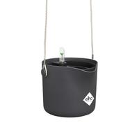 Elho B.for Swing 18 con Sistema D'Irrigazione - Vaso per piante - 100% Plastica Riciclata - Nero/Anthracite