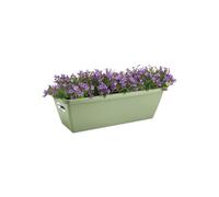 elho Barcelona Trough 40 - Fioriera - Verde - Balconeesterno - L 19 x W 39.5 x H 16 cm