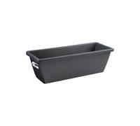 Elho Barcelona Trough 90 - Fioriera per Balcone esterno - Ø 89.8 x H 16.0 cm - Nero/Anthracite