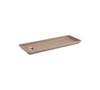 Elho Barcelona Trough Saucer 40cm Sottovaso da Balcone - Taupe