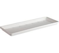 Elho Barcelona Trough Saucer Sottovaso, Bianco, 50 CM