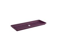 Elho Barcelona Trough Saucer 70 - Sottovaso per Balcone Esterno - Ø 65.0 x H 2.8 cm - Viola/Porpora Acero