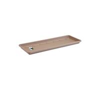 Elho Barcelona Trough Saucer Sottovaso, Marrone, 90 CM