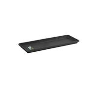 Elho Barcelona Trough Saucer Sottovaso, Nero, 70 CM