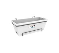 Elho Barcelona Xl Allin 1 55cm Fioriera da Balcone - White