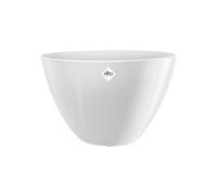 Elho Brussels Diamond Oval High Vaso, Bianco, 36 CM