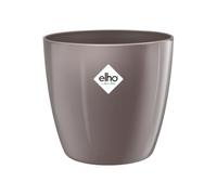 Elho brussels diamond round 18cm vaso da fiori - Oyster Pearl