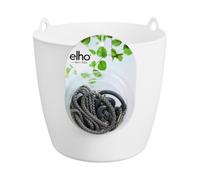 elho brussels hanging basket, 18 cm - Bianco