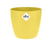 Elho Brussels Orchid 12.5 - Vaso per Interno - 100% Plastica Riciclata - Ø 13.0 x H 11.5 cm - Giallo/Fresh Yellow