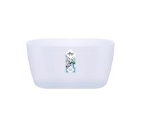 Elho Brussels Orchid Duo 25 Vaso per Orchidee Doppio, per Interni, Ø 25 x 12,6 cm, plastica, Trasparente., 25 cm