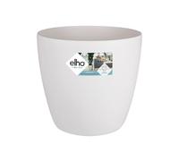 Vaso Elho Bianco polipropilene Plastica Rotondo