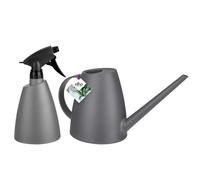 Elho Brussels Watering Can 33 - Annaffiatoi e Spruzzatori per Internocoltura E Raccolta - Ø 33.0 x H 17.0 cm - Nero/Anthracite