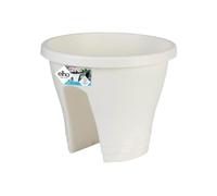 Elho Corsica Flower Bridge Vaso da Balcone Fioriera, Bianco, 30 cm
