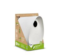 Elho Essential Bird House 18cm - Casetta Uccellini da Esterno - Per Oltre 11 Specie - 100% Plastica Riciclata - L18 x B21.1 x H23 cm - Grigio/Grigio Fibroso