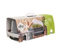 elho Green Basics Balcony Grow Set 55 - Fioriera - Nero - Balcone - L 28.5 x W 54.5 x H 22.8 cm
