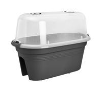 Elho Green Basics Balcony Grow Set 55cm Fioriera - Living Black