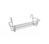 Elho Green Basics Balcony Racks Metal 80 - Accessori per Balcone E Esterno Accessori - Ø 79.3 x H 19.5 - Anthracite