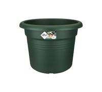 Elho Green Basics Cilinder 35 - Vaso per Esterno - Ø 34.3 x H 26.8 cm - Leaf Green