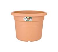 GREEN BASICS Vaso da fiori rotondo - Plastica - Ø40 - Terracotta morbida