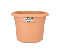 GREEN BASICS Vaso da fiori rotondo - Plastica - Ø40 - Terracotta morbida