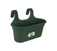 Elho Green Basics Easy Hanger L 35 - per Interno Ed Esterno - Ø 36.0 x H 26.0 cm - Verde/Leaf Green