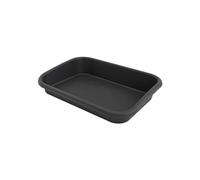 green basics garden tray living black elho