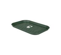 elho green basics tray saucer, S - Verde foglia