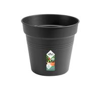 Elho Green Basics-Vaso di Coltura, Nero (Noir), 17 x 17 x 26 cm